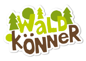 Schriftzug der Waldkönner